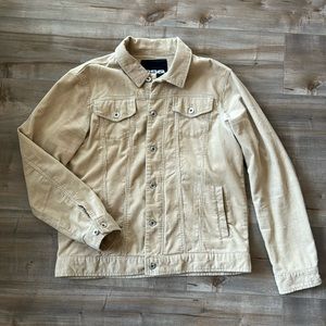 Men’s tan courdery jacket